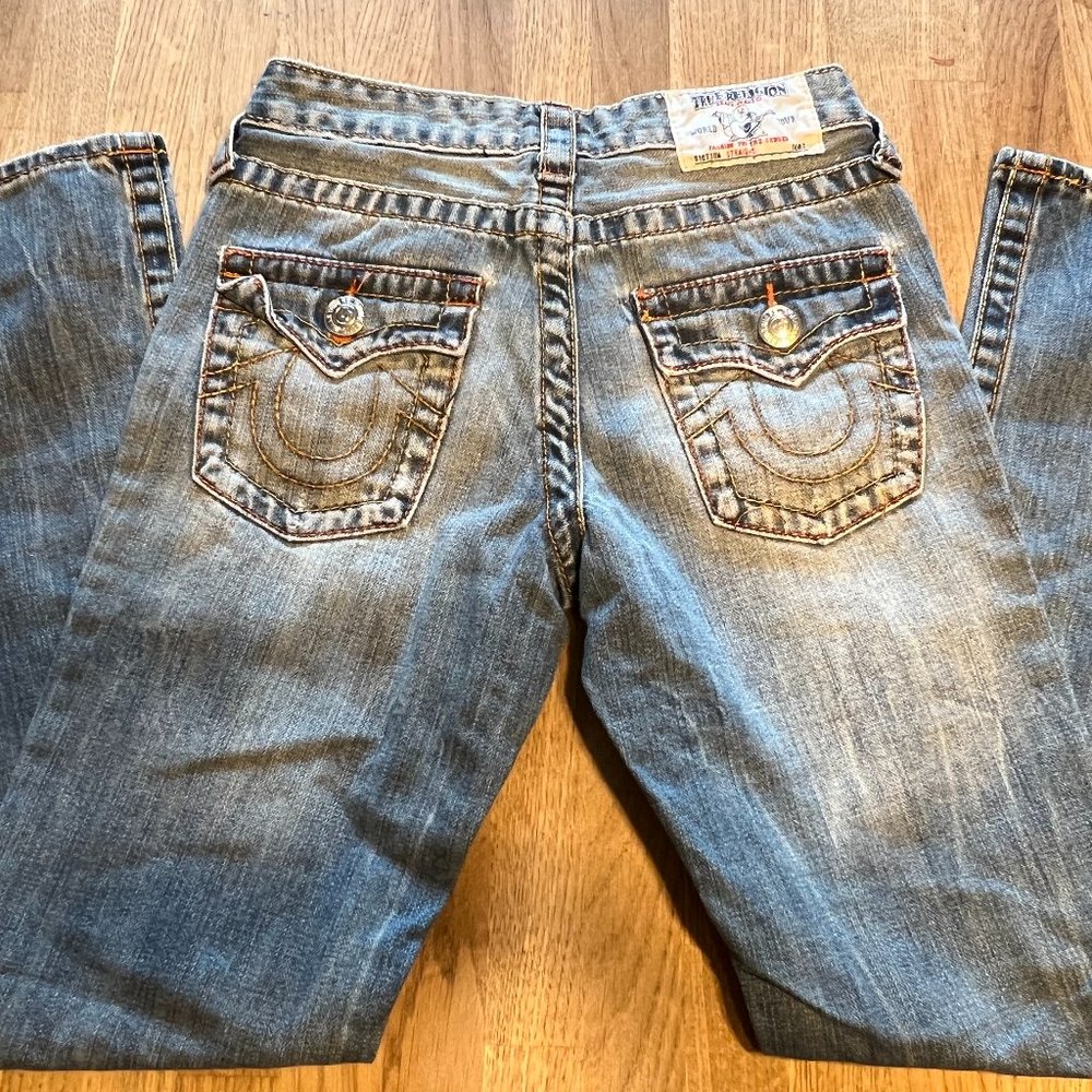 True Religion Girl's Jeans - Girl's "Straight" Jeans - Size 10